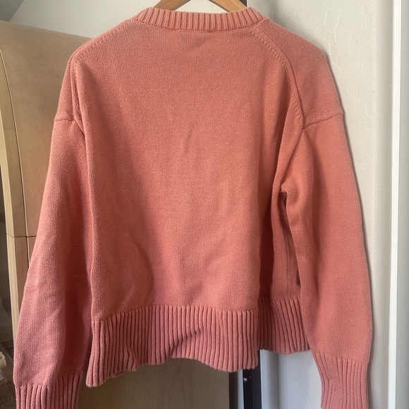Everlane Pink Cotton Sweater - Picture 2 of 5